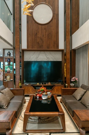 Bespoke furniture crafted for a luxury home interior in Dubai
