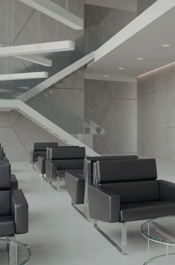 Branded commercial interior design in Dubai tailored to business identity