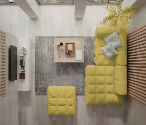 Apartment interior decoration and art styling project in Dubai Marina